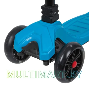 Самокат Novatrack RainBow Pro 135PRO.RAINBOW.BL20 (синий, 2020) картинка 4